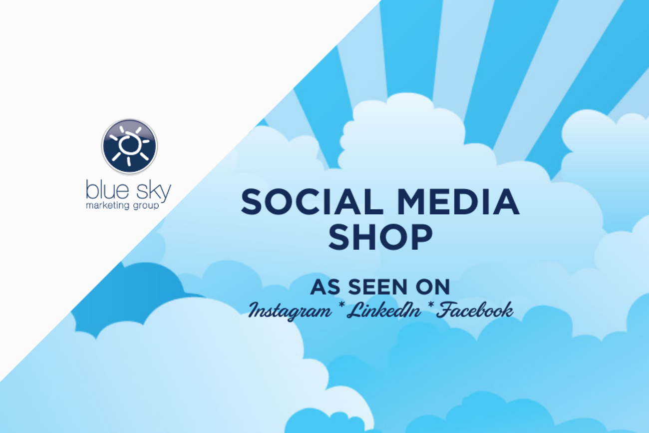 Blue Sky Marketing Social Media Shop