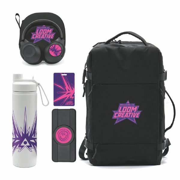 Weekender Bundle — premium branded employee kit